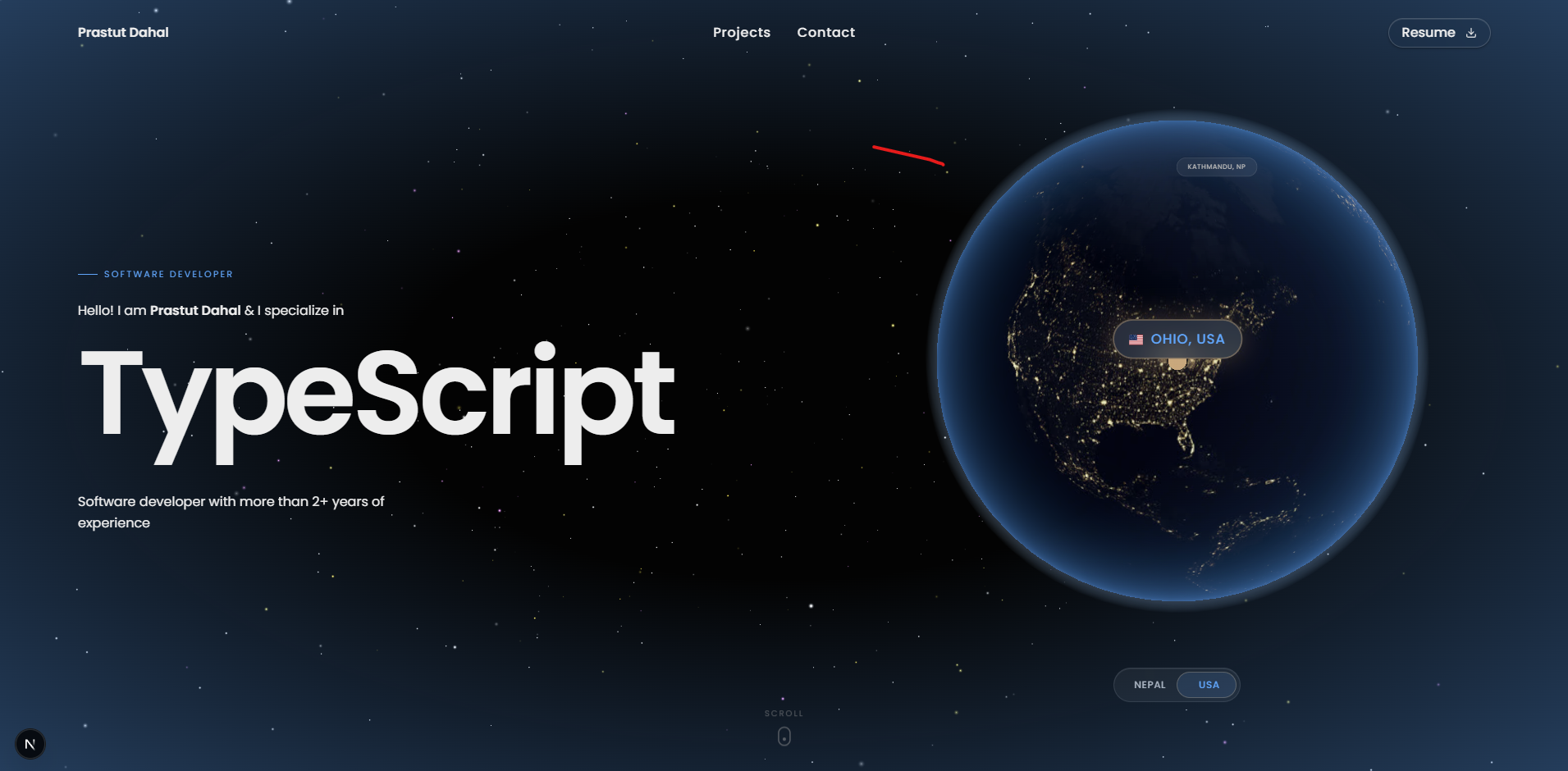 Prastut Dahal — Software Developer